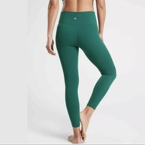 Athleta Elation 7/8 Tight in Dragonfly Green